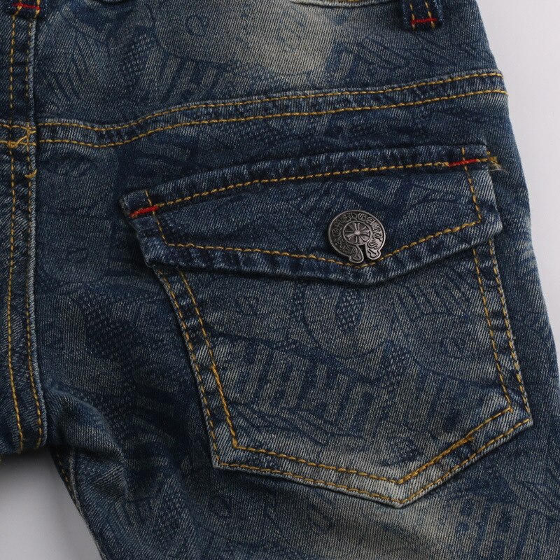 Spring Kids Jeans Boys Jeans Children Jeans for Boys Casual Denim Pants 3-12Y Toddler