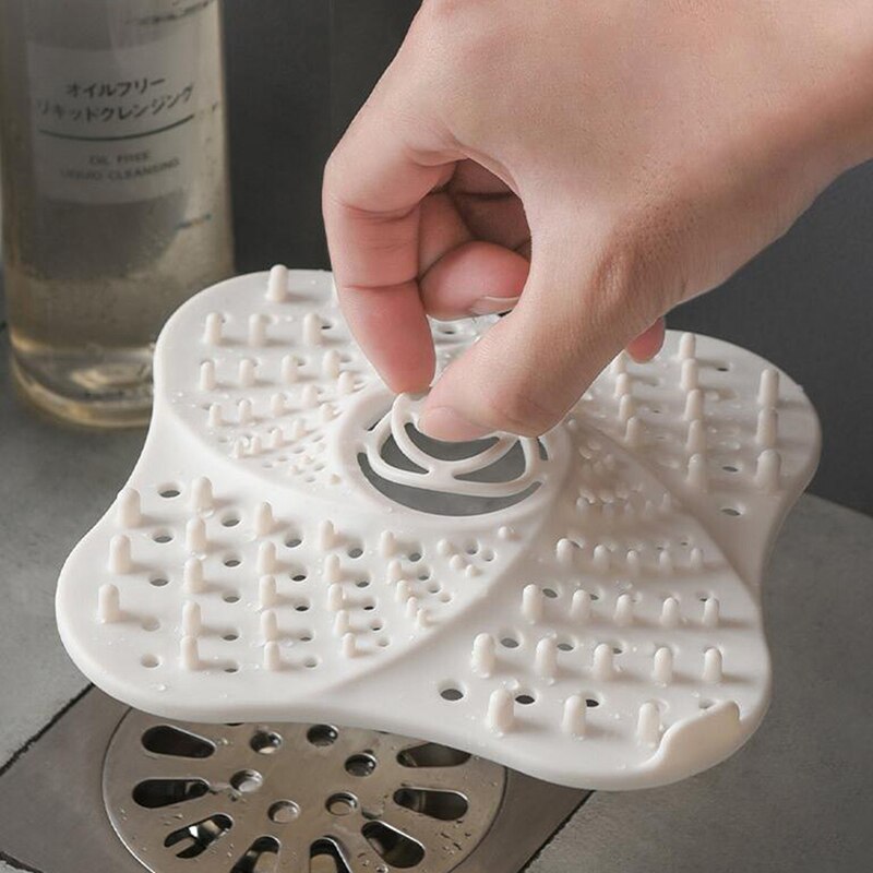 Haarstopper anti-verstopping haarvanger afvoerputje douche afvoerputje gootsteenzeef filter badkamer keuken accessoires