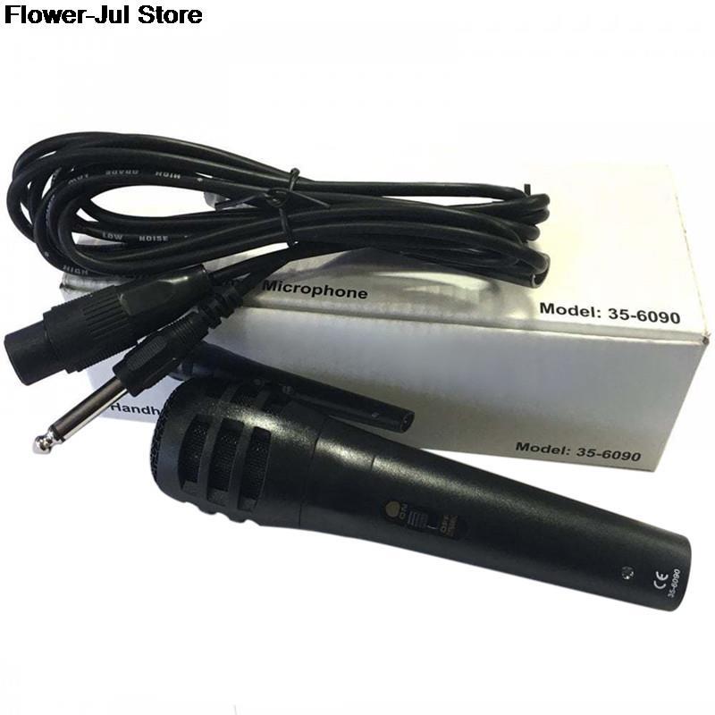 1x Handheld Microfoon Bedraad Karaoke Usb Ktv Player Mic Speaker Muziek Opnemen Microfoons Mic Handheld Pro Dynamische Microfoon