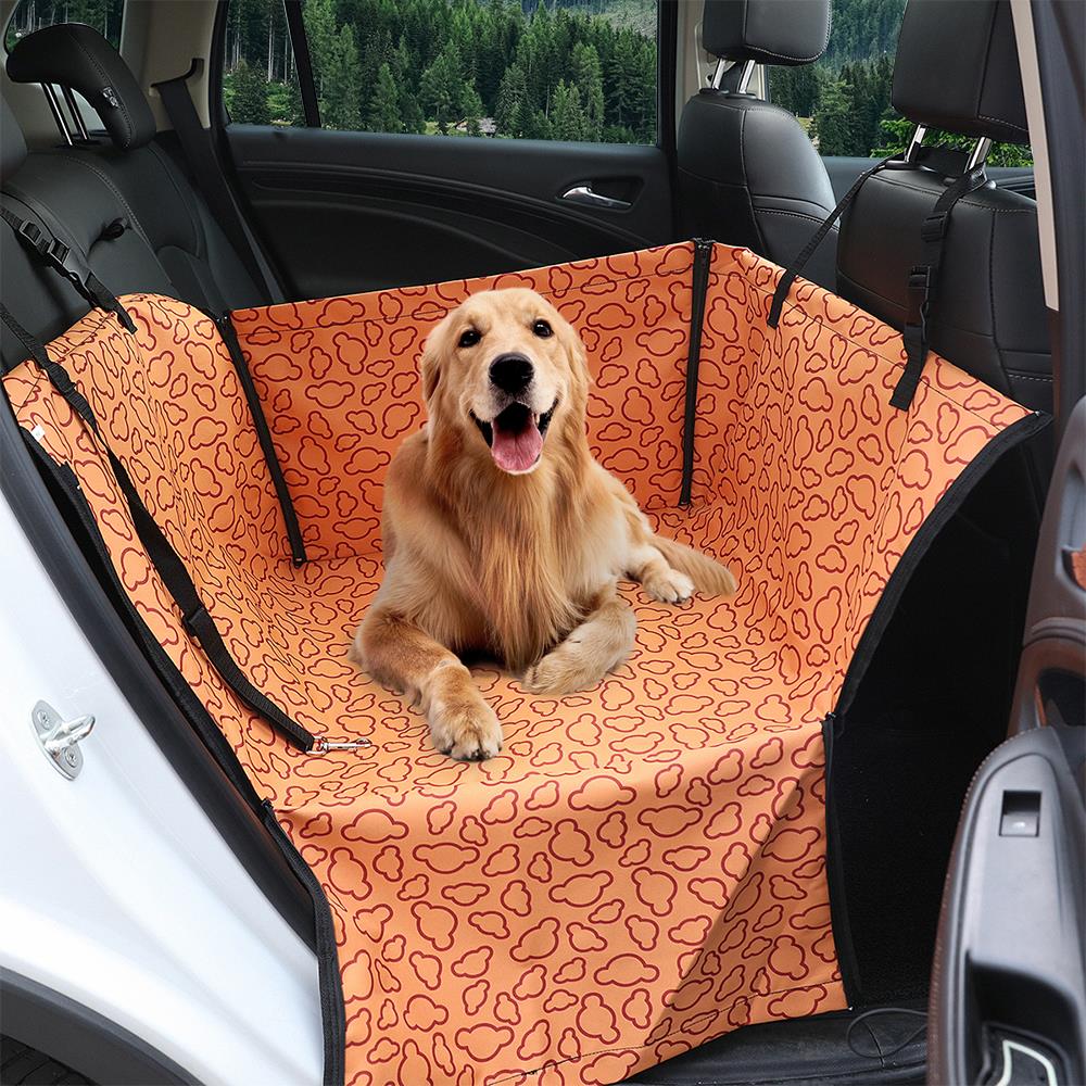 Pet Carrier Dog Car Back Seat Carrier Cover Waterproof Basket Safety Travelling Mesh Hanging Bags Dogs Seat Bag Basket