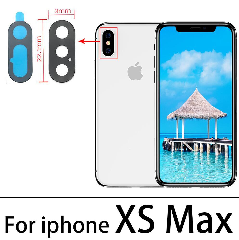 Original Neue Hinten Zurück Kamera Glas Objektiv Für Iphone 6 7 8 11 12 X XR XS Profi Max Plus glas Objektiv Mit Kleber Aufkleber &Ampere; Reparatur Werkzeuge: Pro Iphone XS Max