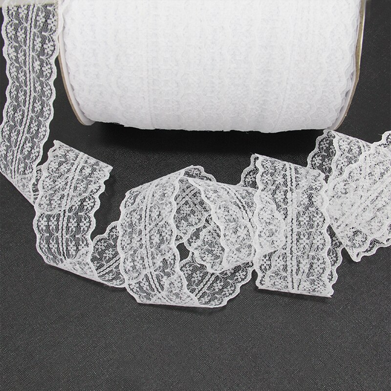 Organza Spitze Trim Keine Elastische Spitze Band Für Nähen Hochzeit Dekoration DIY Zubehör Verpackung Kleidung, 10Yc6773