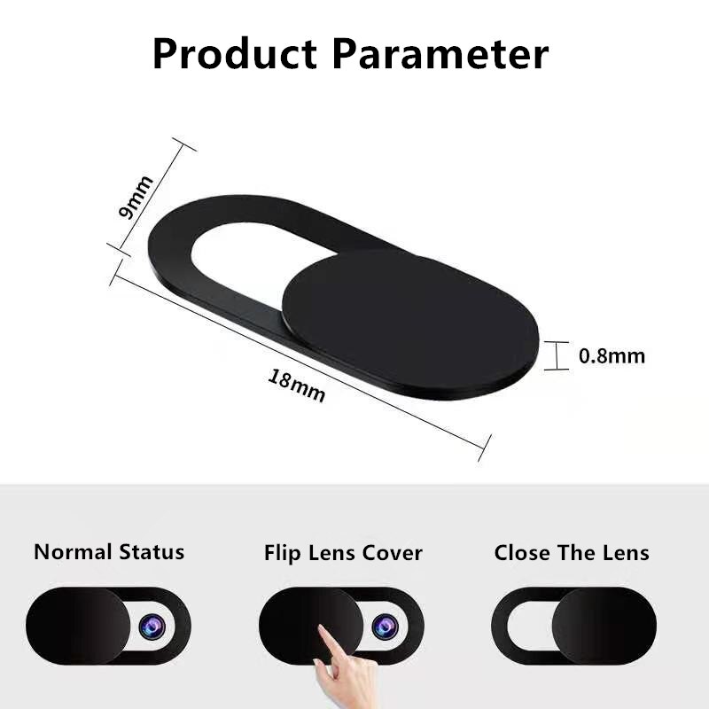 Cache webcam universel pour ordinateur portable, 20 pièces, couverture de caméra, anti-espion, sticker, autocollant, pour objectif de téléphone, PC, Macbook, tablette, iPad, Xiaomi, confidentialité,