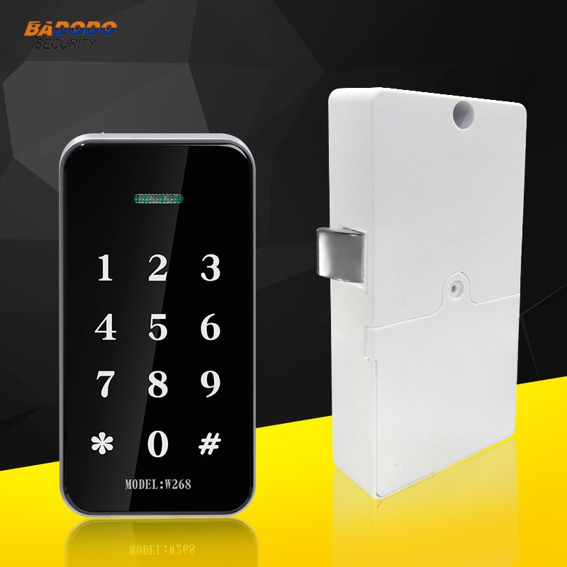Digital Touch panel Keypad Password cabinet lock electric lock locker for Cabinet drawer door access control