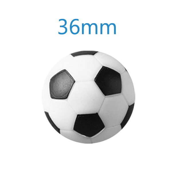 Mini ballon de Football en plastique, accessoires de jeu de Table, 32mm 36mm, 10 pièces/lot: 36mm (10PCS)