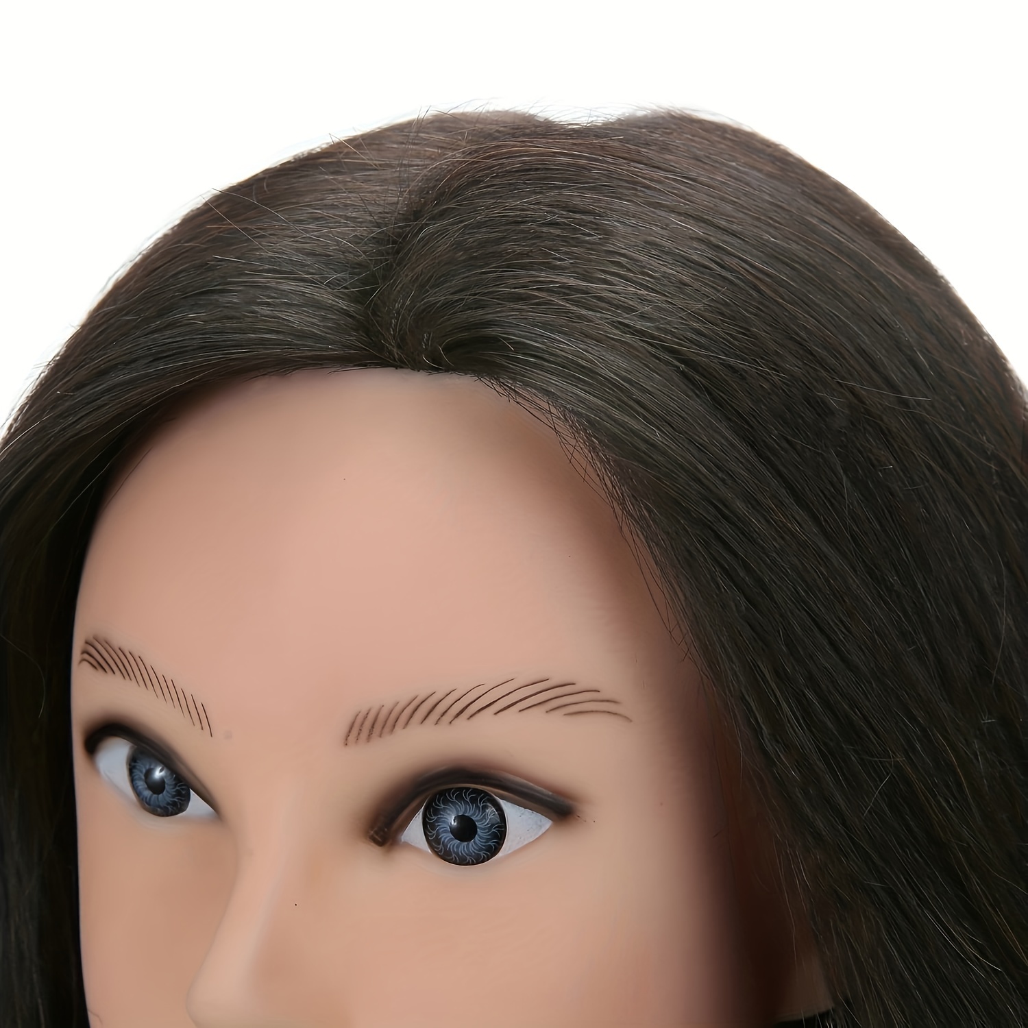 Hair Mannequin Head for Hairdresser Training and Practice-Perfect for Use