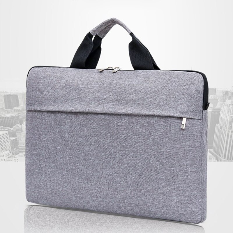 Aktentasche Männer Durable Geschäfts Aktentasche Hand Tasche Einfarbig Wasserdichte 14 "Laptop Tasche Business Reise Lagerung Tasche