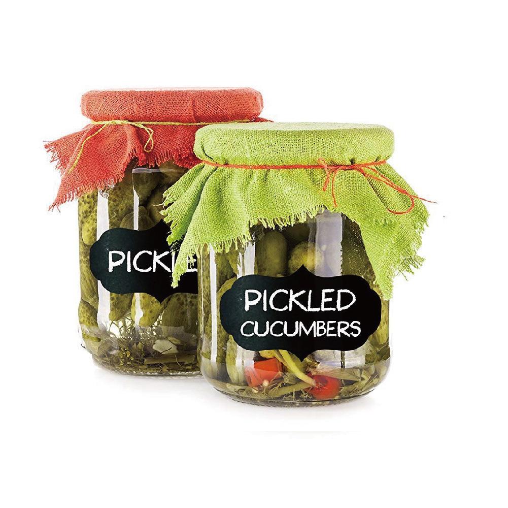 48-120 pcs/Set Erasable Chalkboard Label Stickers Self-adhesive Craft Kitchen Jars For Spices Labels Glass Cups Spice Stickers