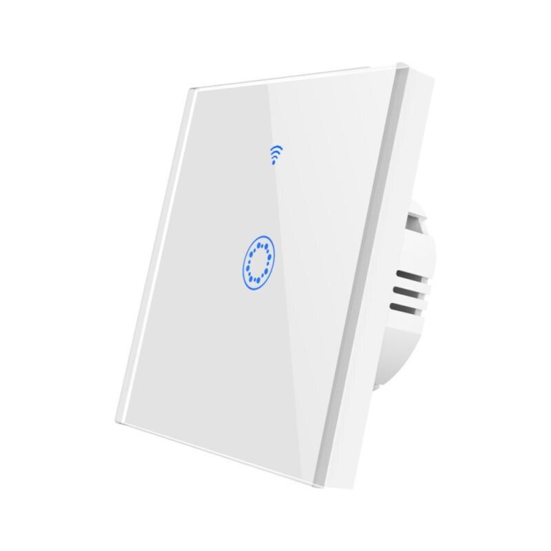 European Standard Smart WiFi Touch Switch Alexa Voice Control Smart Wifi Wall Switch Smart Switch 1000W For IOS/Android Phones: 01