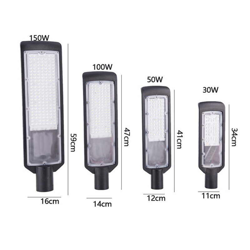 30W 50W 100W 150W Led Street Lamp Waterproof IP65 Outdoor Lighting Led Street Lights for Garden Square Highway Led Road Lamp