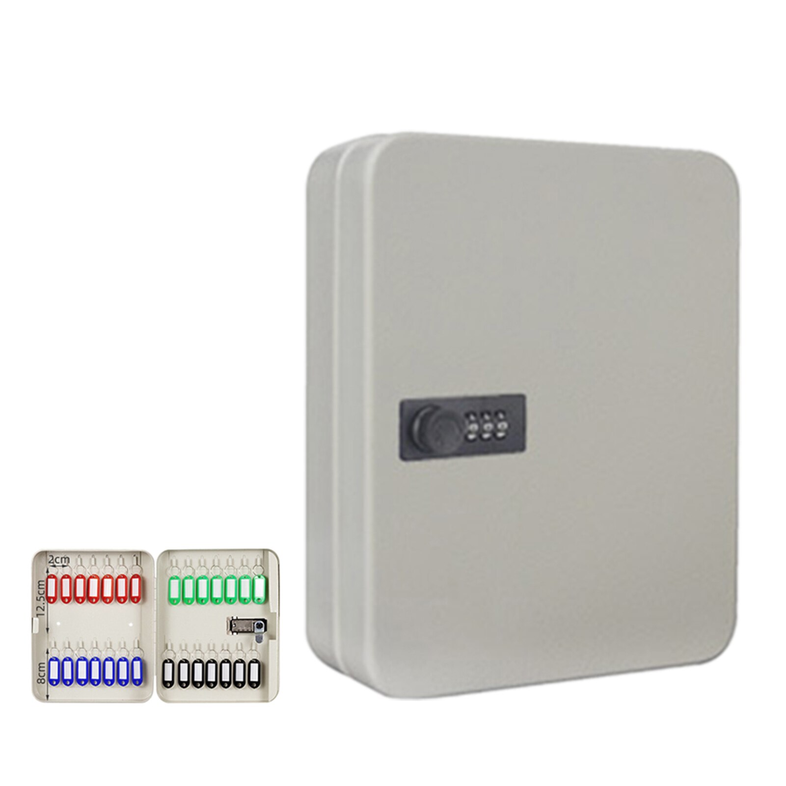 ARREGUI PL100EN Sleutelkast met 100 verstelbare haken, stalen sleutelbox met IP65 elektronisch slot, sleutelkast met cijferslot, programmeerbare codes, 55 x 38 x 8 cm, zwart ARREGUI PL100EN Sleutelkast met 100 verstelbare haken, stalen sleutelbox met IP65 elektronisch slot, sleutelkast met cijferslot, programmeerbare codes, 55 x 38 x 8 cm, zwart