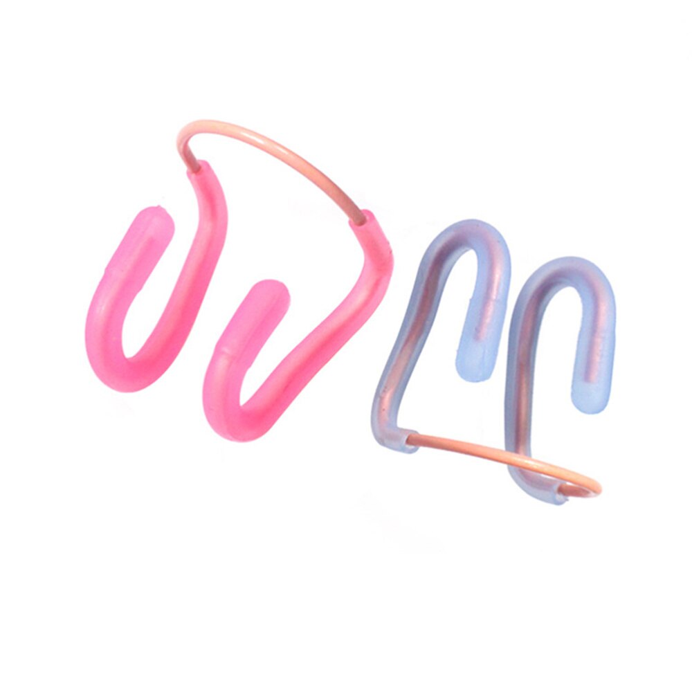 1PCS Swimming Nose Clip Anti-slip Wire and Silicone Anti-smashing Water Comfortable Swim Nose Clip for Summer Beach