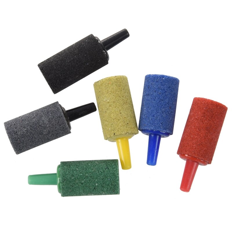6 En 1 piedra para acuario de Color al azar
