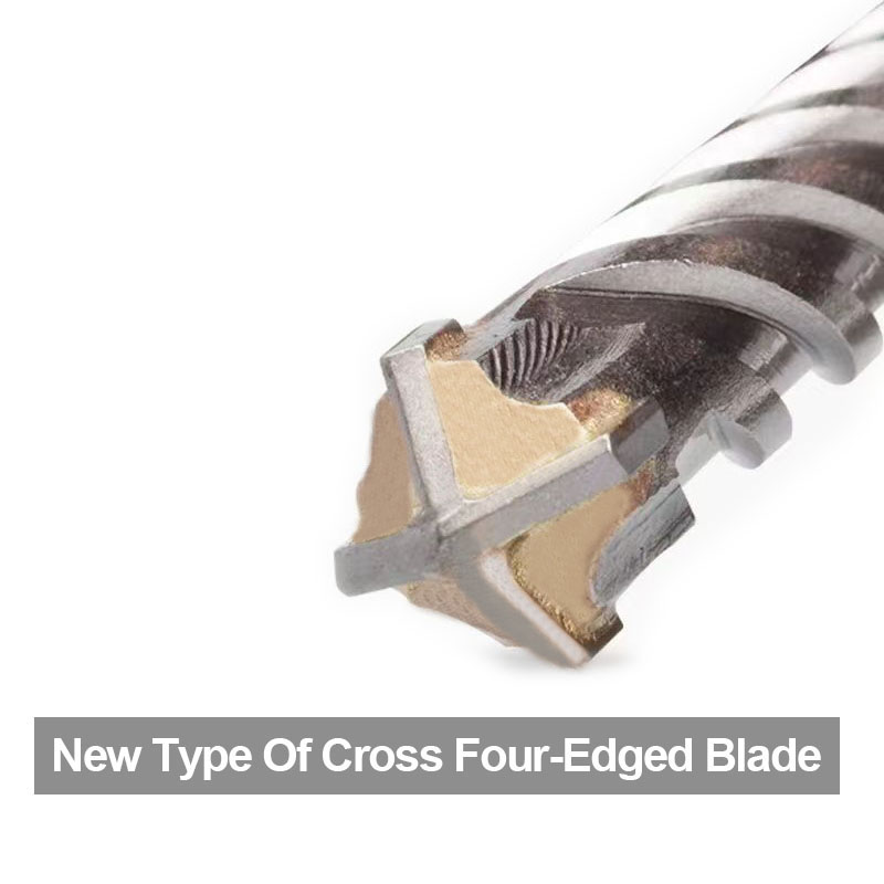 Broca para hormigón de 8-32mm, 350mm de longitud, ranura cruzada SDS Plus, martillo para mampostería, broca de impacto para perforar agujeros en paredes y piedras