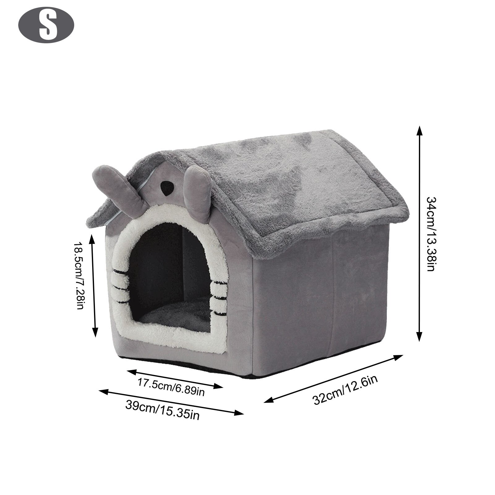 Outdoor Pet House Pet Products Kitty House Washable Cat Shelter Cat Tent Home Pet Mat