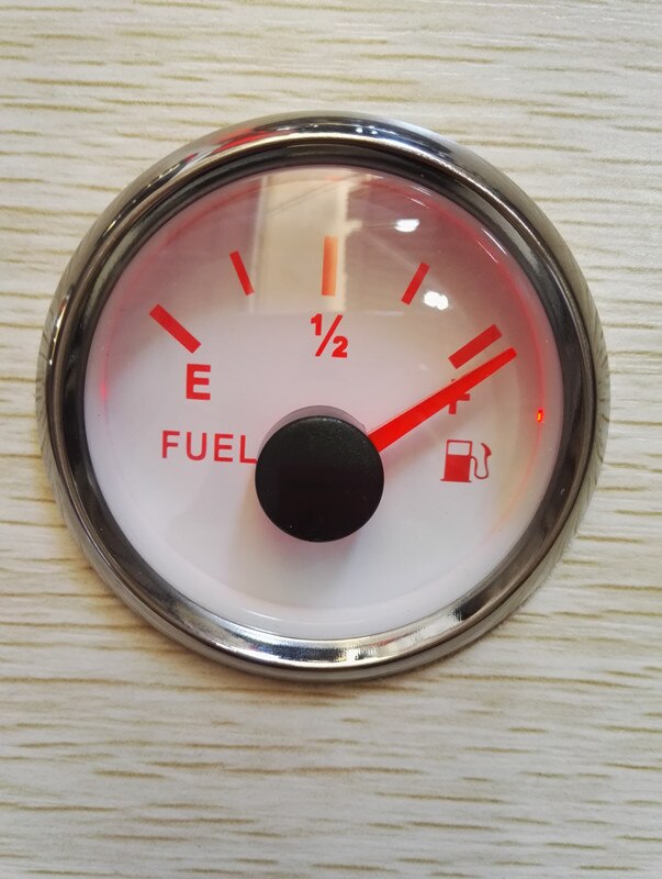52mm bil båt modifierat instrument diesel bensin motor mätare rpm/vattentemp/bränsle/rodder vinkel/larm