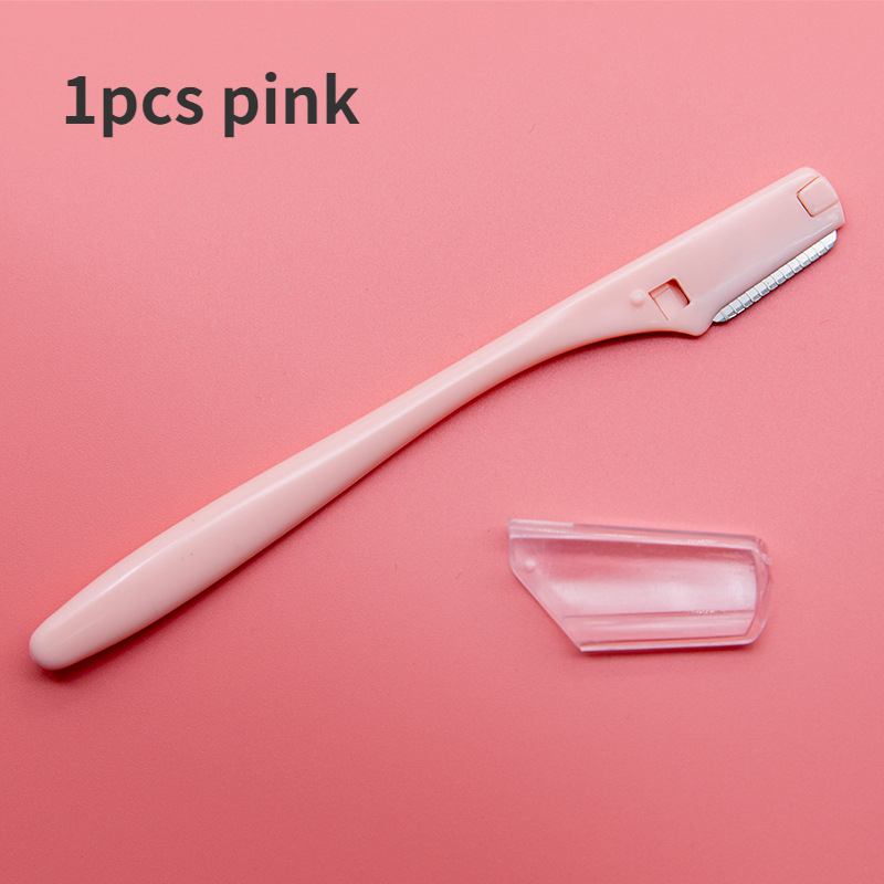 1/3pc Sicher Klapp Damen Gesicht Rasierer Augenbraue Trimmer Klinge Anti-Scratch Rasiermesser Make-Up-Tools Augenbraue Trimmer gesicht Rasierer für Frauen: Licht Grau