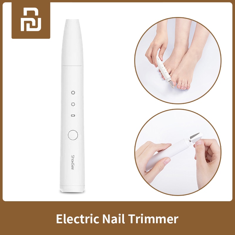 Xiaomi Mijia Showsee Elektrische Nail Trimmer Clipper Baby Veilig Nail Trimmer Manicure Cutter Manicure Pedicure Scissor Nail Care