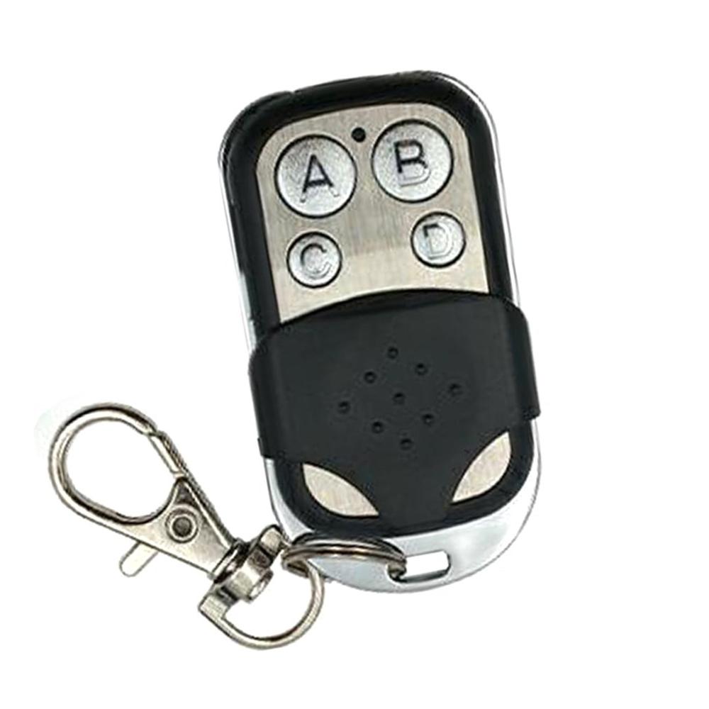 Universal Wireless Electric Metal Four Bond Door Garage Cloning Remote Control Key Switch 433Mhz Keychain Controller