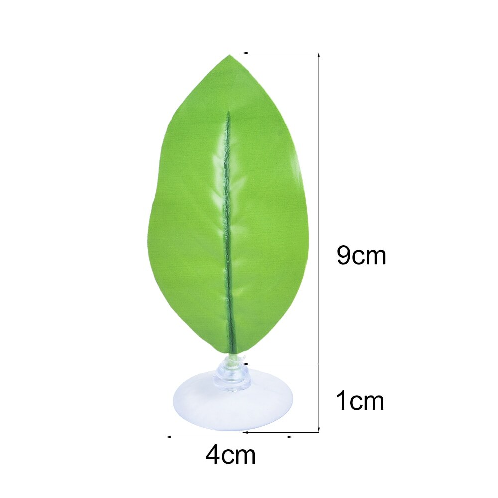 Aquariumdecoratie, aquariumdecoratie, betta visblad, aquariumlandschap, plastic zuignap, betta hangmat