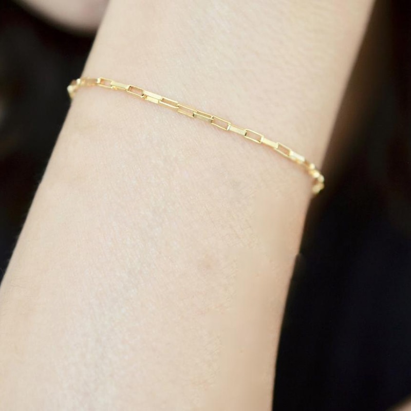 V-340 Gold Gefüllt Kette Armbinde Handgemachten Schmuck Boho Charme Armbänder Jahrgang Fußkettchen für Frauen Brautjungfer Gold Armbinde