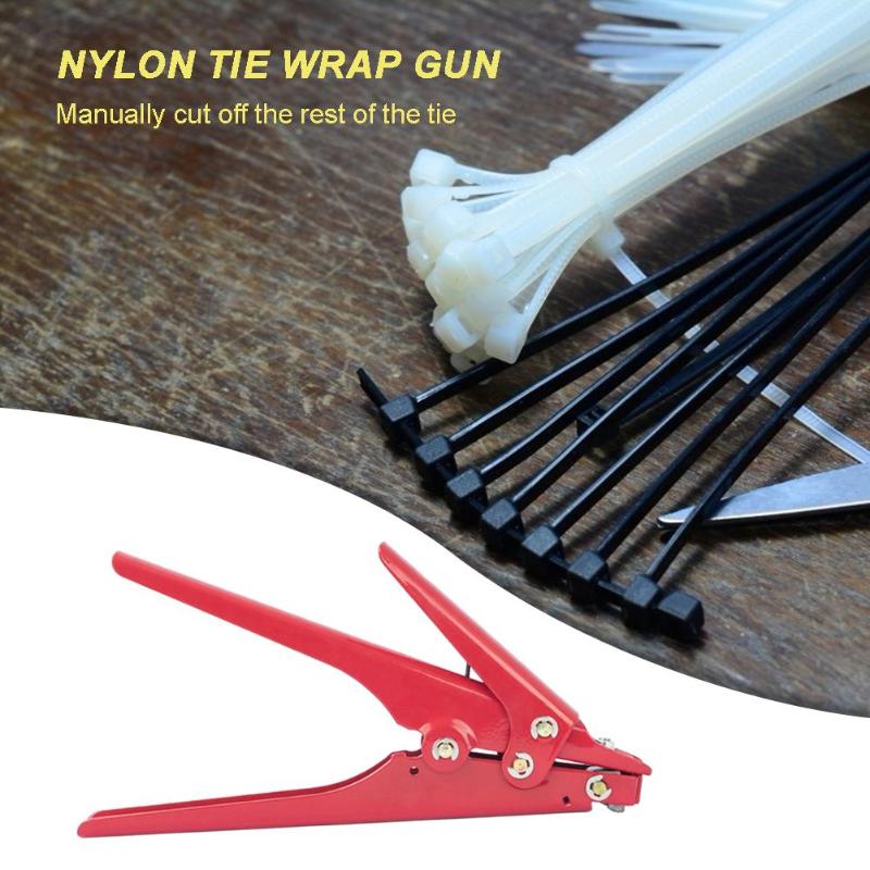 High Carbon Steel Automatic Tension Nylon Zip Cable Tie Hand Tools Fastening Strapping Cutting Cables Wires Clamp Pliers