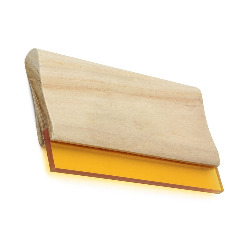 8 inch Silk Screen Printing Press Squeegee Single 70 Durometer Ink Scraper Tools