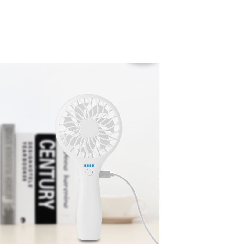 Håndholdt usb blæser køling mini blæser 3 speed luftkøler blæser led lys til bil hjem  y98b