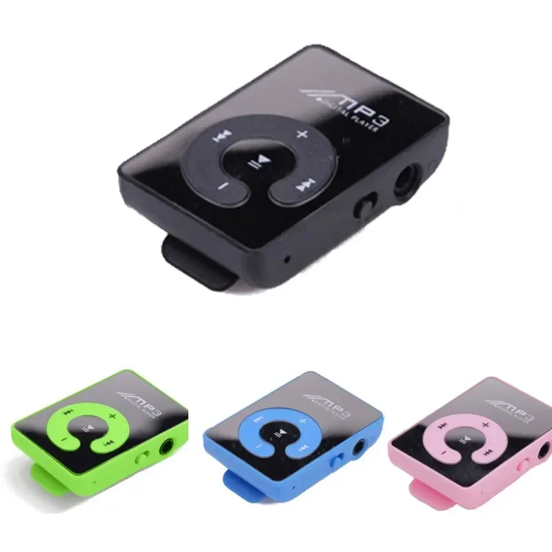 C Key Clip Insert MP3 Mini Mp3 Player Music Player Mirror Card Clip Music Playback Music Player