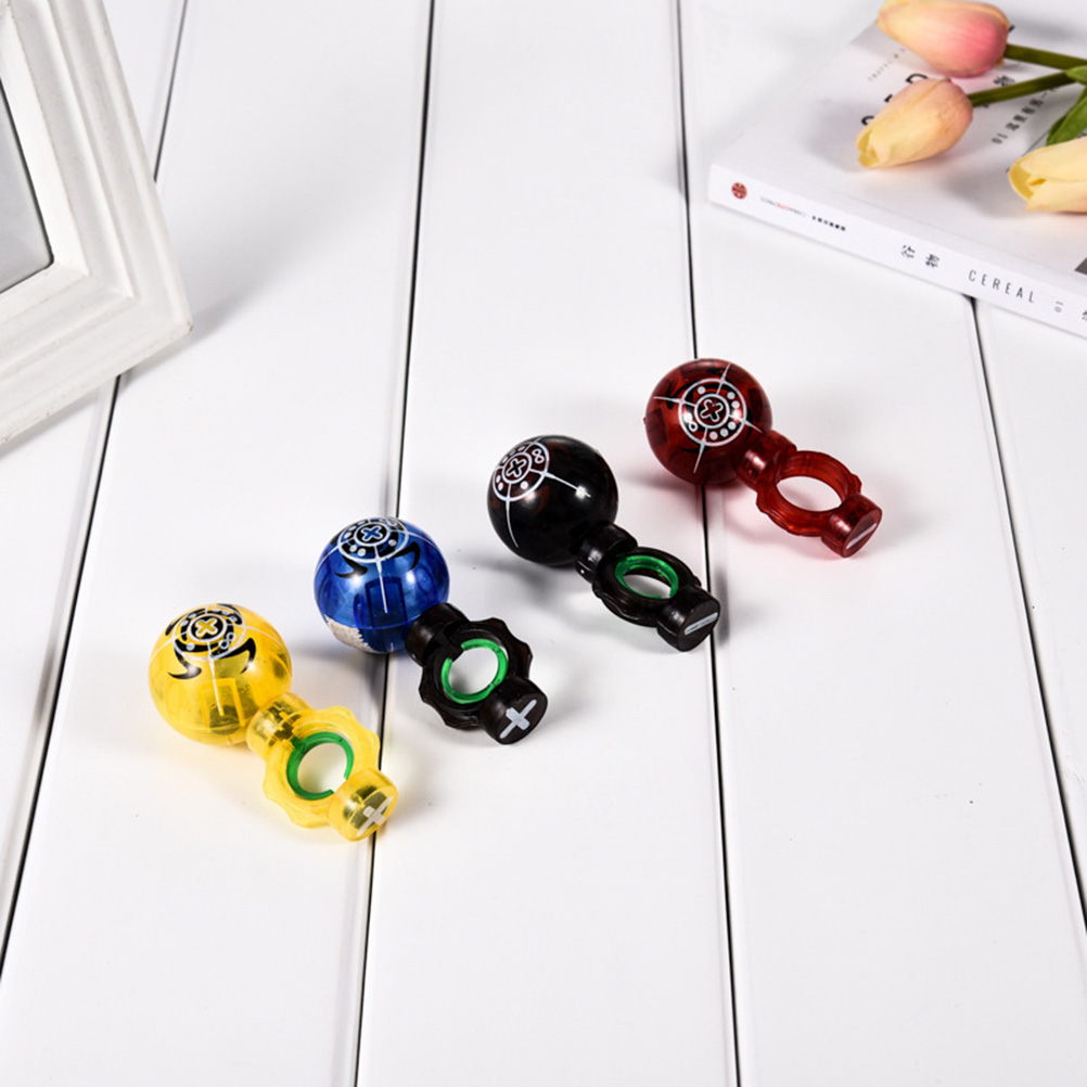 Elektroniske magnetiske bolde legetøj farverigt magnetisk legetøj kontrolleret legetøj fingerinduktion med power ring legetøj til børn