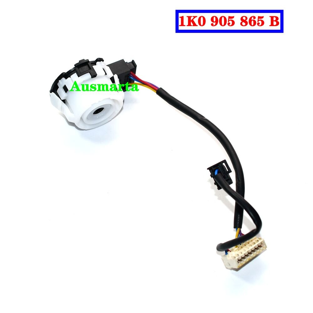 Steering Lock & Ignition Starter Switch For Golf MK5 MK6 Eos 1K0 905 ...