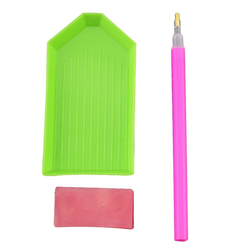 Full Round 3D Diy Diamond Painting Cross Stitch Kits Embroidery Cross Stitch Animal Scenery Picture Home Decor Style3