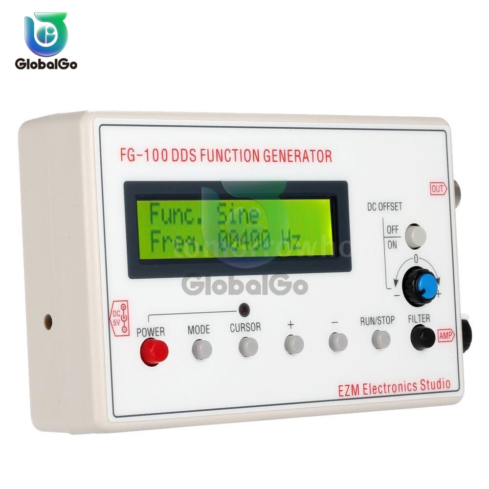 FG-100 Dds Functie Signaal Generator Frequentie Teller 1Hz-500Khz