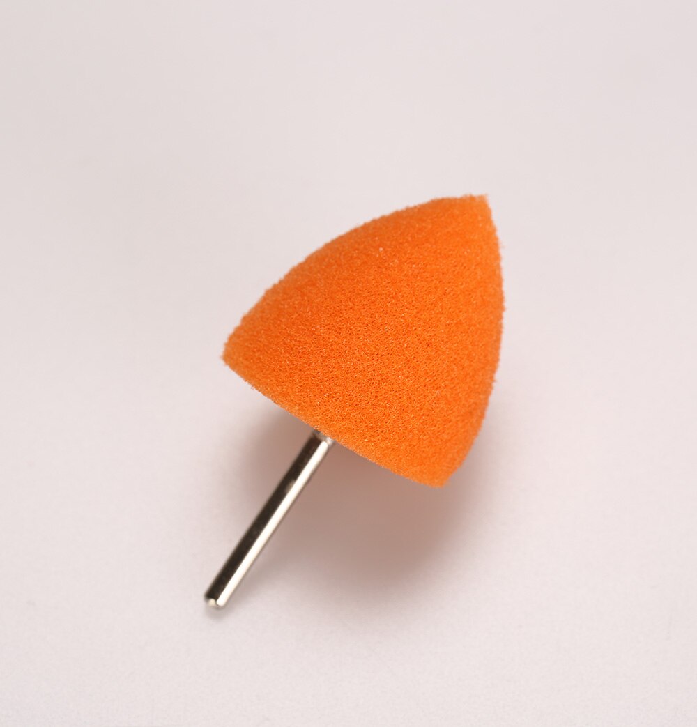 SPTA Car Detailing Polish Wheels Drill Sponge Cone Round Buffing Flexible Shaft Kit Polishing Pad For Car Headlight Machine Tool