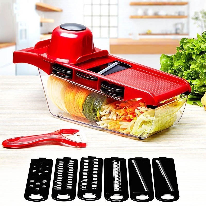 Multifunctionele Groente Slicer Cutter Keuken Accessoires Papaya Cutter Fruit Peeler Aardappel Wortel Scheerapparaat Slicer Driver Gereedschap