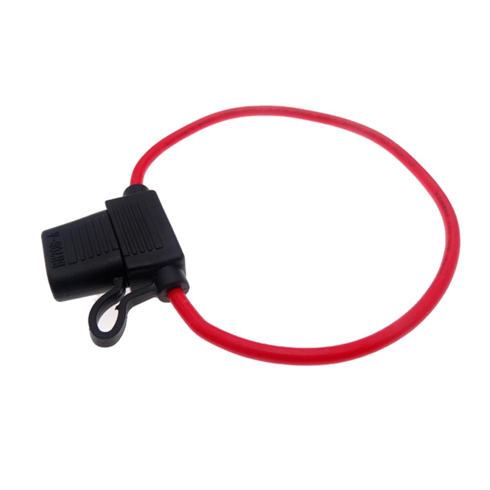 Waterproof Car Auto Vehicle PVC Safety Fuse Holder Case Fuseholder with Wire