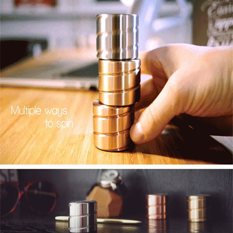 Vortecon – jouets de bureau cinétiques en alliage d&#39;aluminium, décompression, hypnosie, gyroscope rotatif, jouet pour enfants, ,