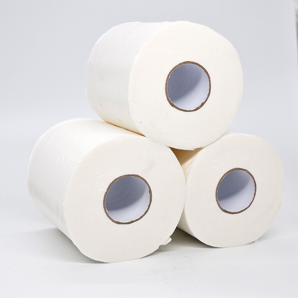 10 rollos de papel higiénico de 4 capas, rollo de papel higiénico blanco, paquete de toallas de papel, papel higiénico, papel higiénico para el hogar, papel higiénico
