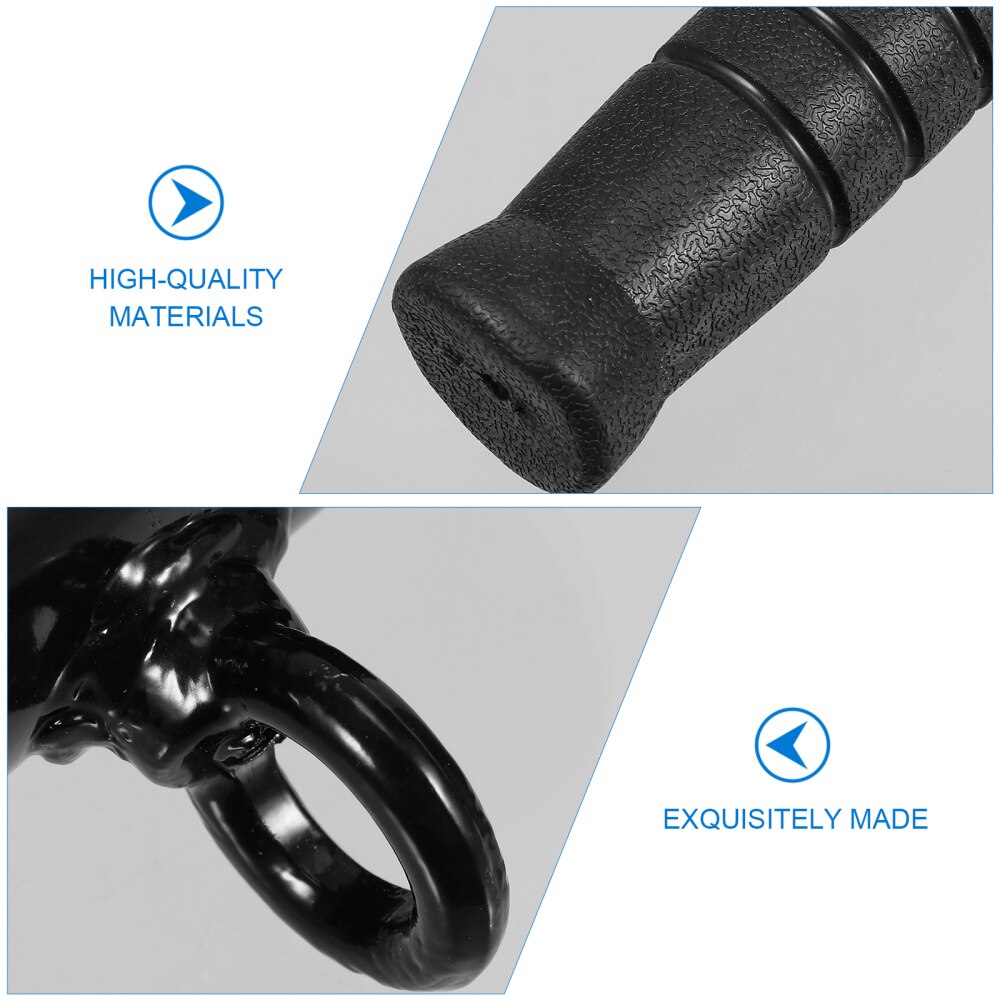 1 Set Barbell Attachment Deadlift Squat Workout Training Handle Rowing Bar