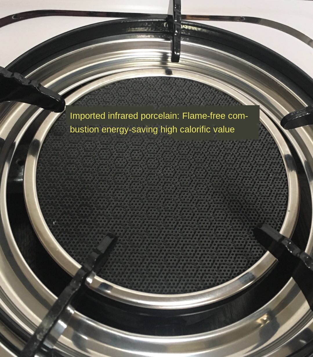 Cuisinière à gaz de pétrole liquéfié de cuisinière à gaz de feu féroce économiseuse d'énergie de ménage cuisinière simple infrarouge d'acier inoxydable de bureau