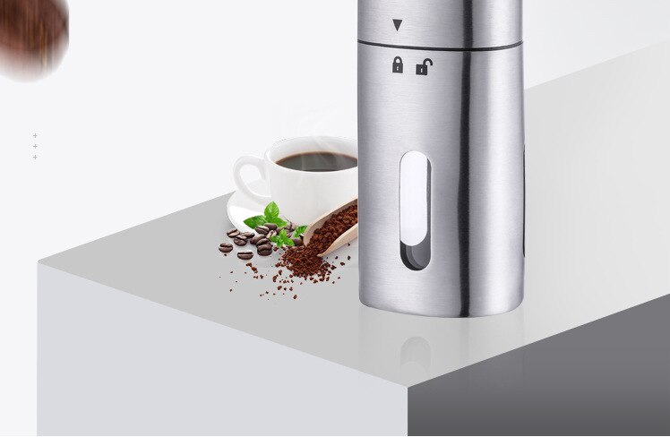 Draagbare Keramiek Rvs Molen Handleiding Koffiemolen En Koffie 40G Koffie Peper Keuken Gereedschap