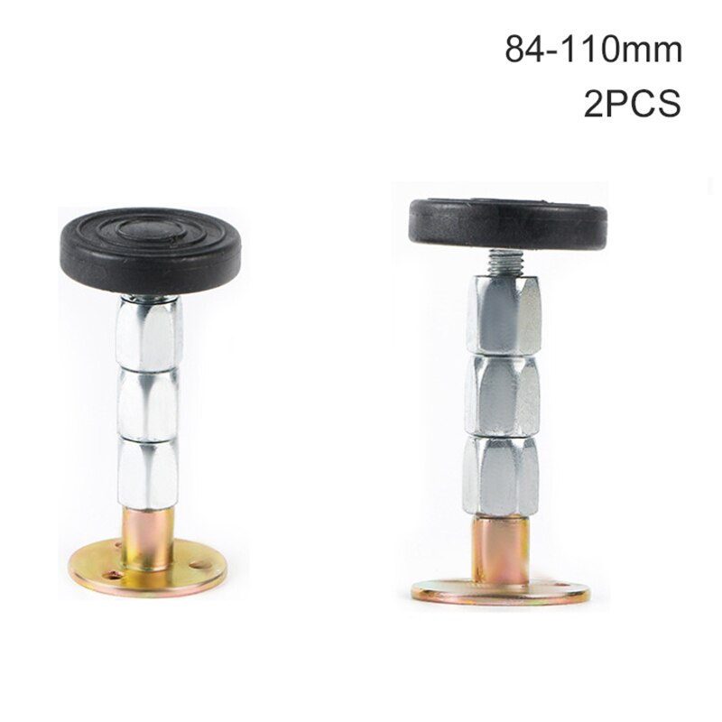 2pcs Adjustable Threaded Bed Frame Holder Anti-Shake Tool for Bed Telescopic Support for Room Wall 2019ing