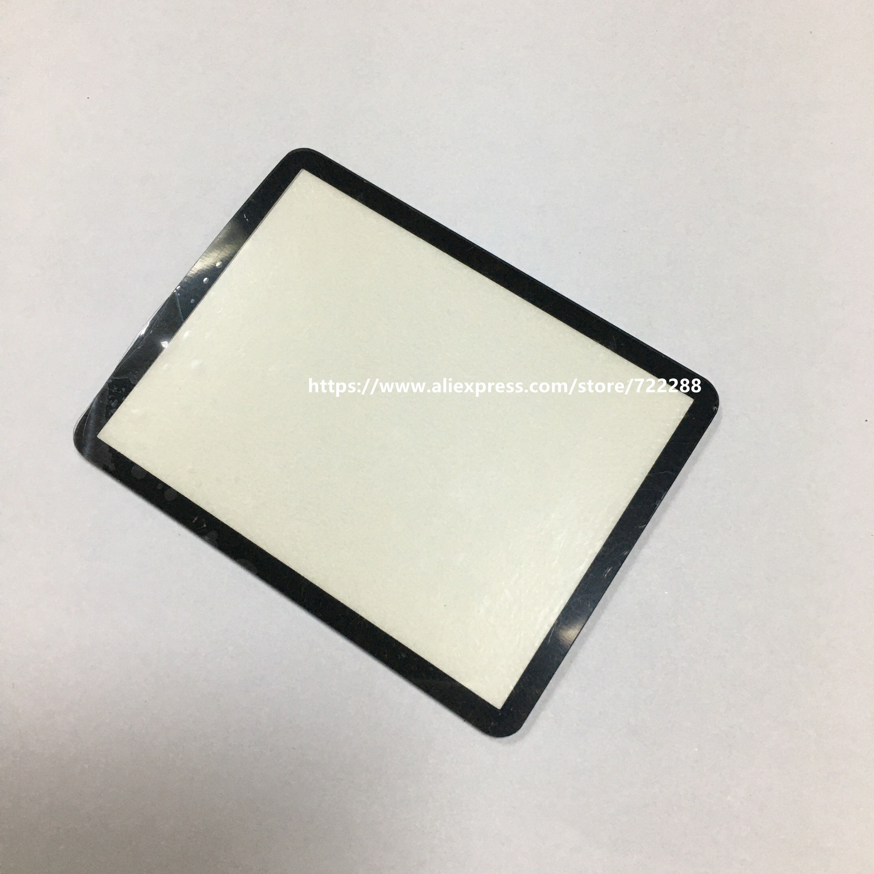 Piezas de repuesto para Canon EOS 1300D Rebel T6 Kiss X80 carcasa trasera LCD pantalla externa Panel protector de vidrio