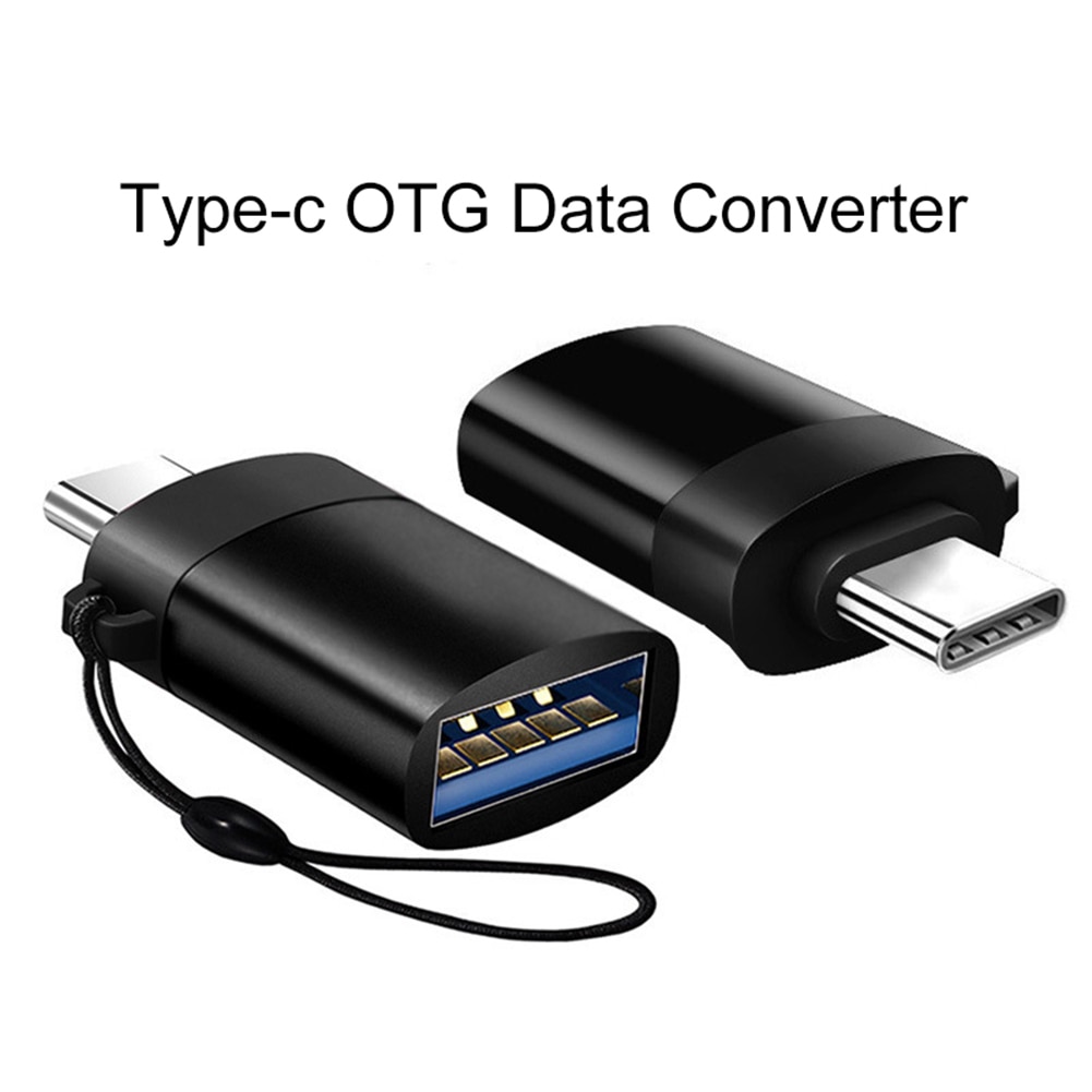 Mini adaptador portátil USB 3,0 de alta velocidad, convertidor de transferencia de datos OTG macho a hembra para samsung galaxy s8, s9, note 8, a5