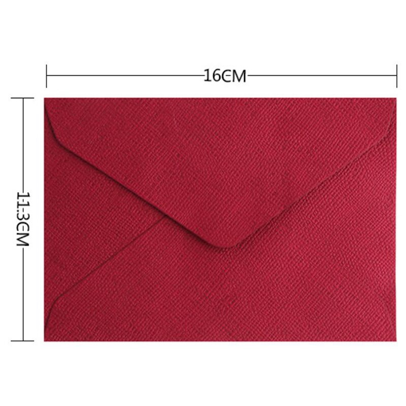 50Pcs/Pack C6 Window Envelopes Envelopes Wedding Party Invitation Envelope Greeting Cards Envelopes