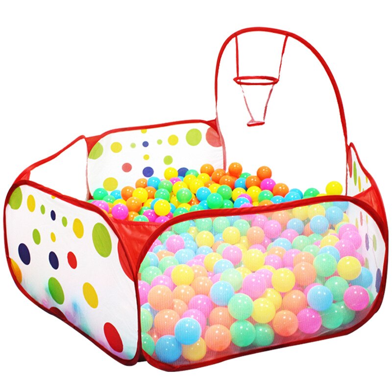 Ozean Ball Pit Baby Laufstall Kinder Spielzeug Zelt Ball Pool mit Korb Outdoor Spielzeug für Kinder Ballenbak