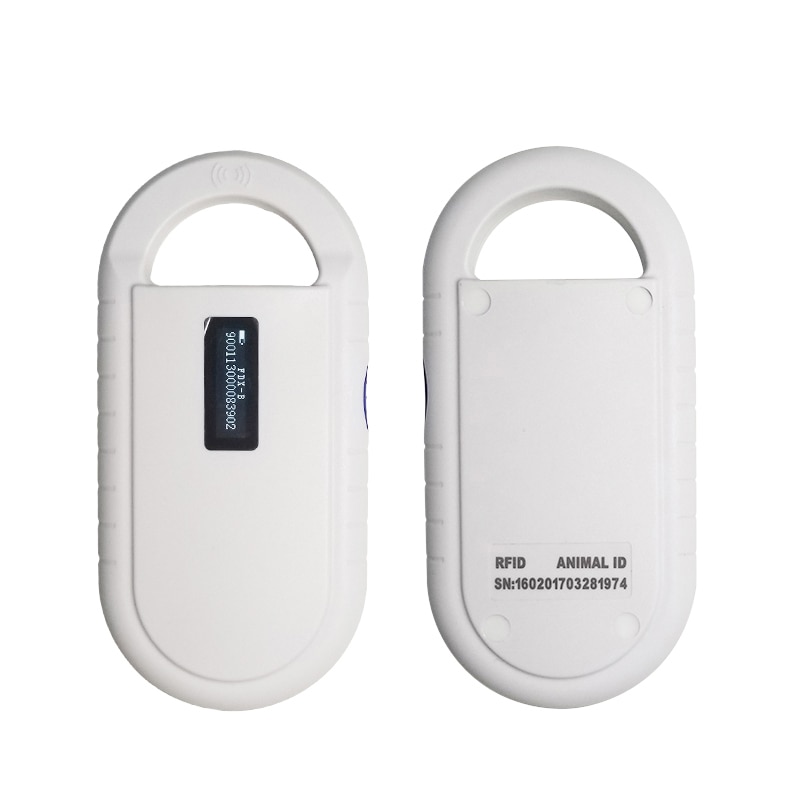 ICAR FDX-B Animal Microchip reader Portable OLED pet dog cat scanner handheld reader