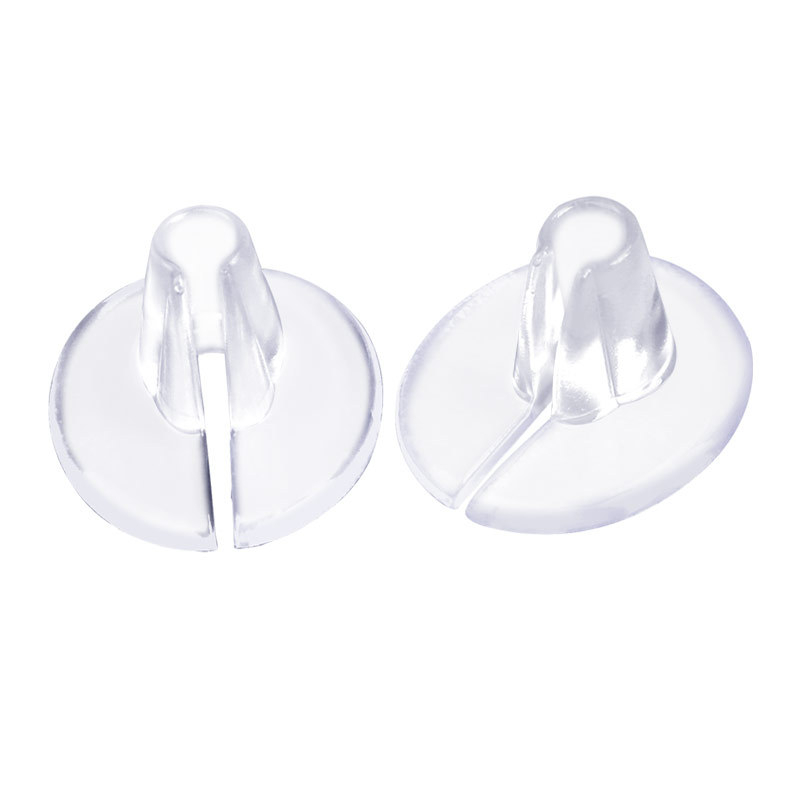 2 Stuks = 1 Paar Transparante Voorvoet Schoenpads Siliconen Flip Gel Kussens Pad Beschermers Anti-Slip Inlegzolen Kussen Voor Slippers: Default Title