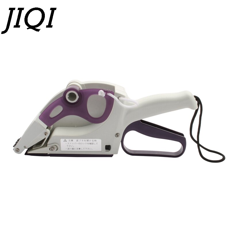 JIQI Semi-automatic Round Bottle Adhesive Sticker Square Code Manual Packing Labeling Machine Handle pricing tag Bidder Labeller