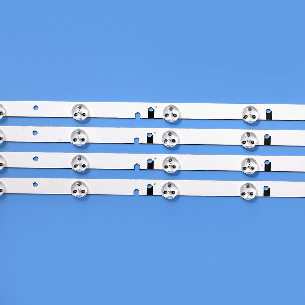 Kit) 4 PCS 7LED 65CM LED backlight strip for samsung UE32H5570S 32H5000 UN32J5003AF D4GE-320DC1-R1 R2 Bn96-30443A 3044A